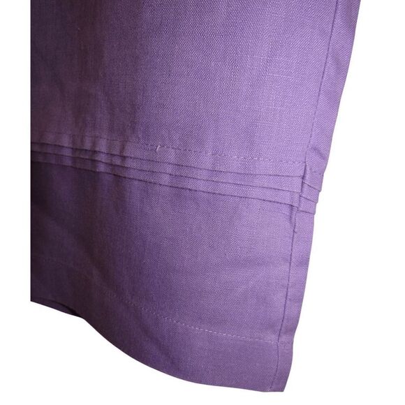 Liz Claiborne Livvy Petite Linen Cropped Pants Sz 6P - Picture 6 of 8